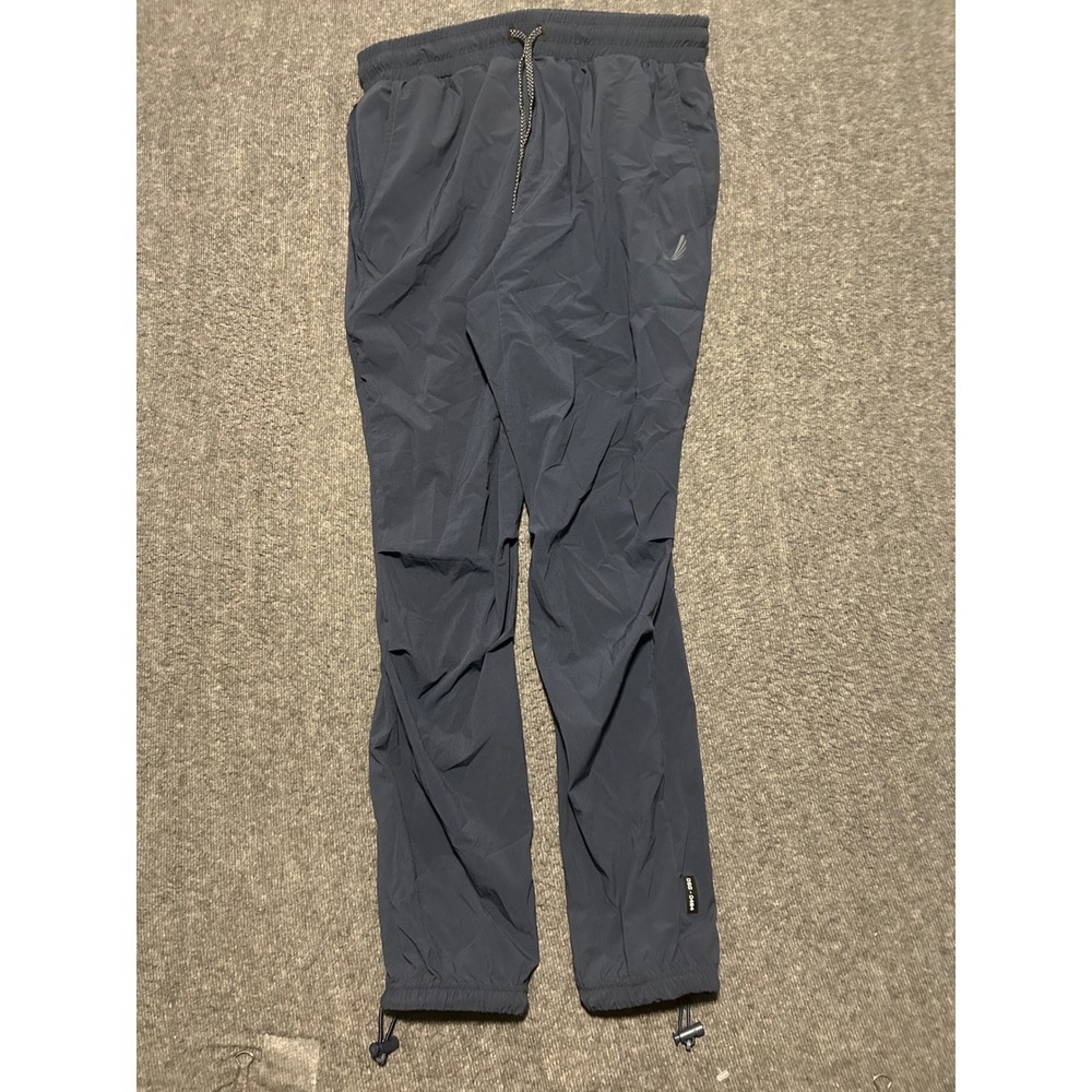 ASRV DSG-0494 Ultralight Track Pants Jogger Mens large blue Gym Workout